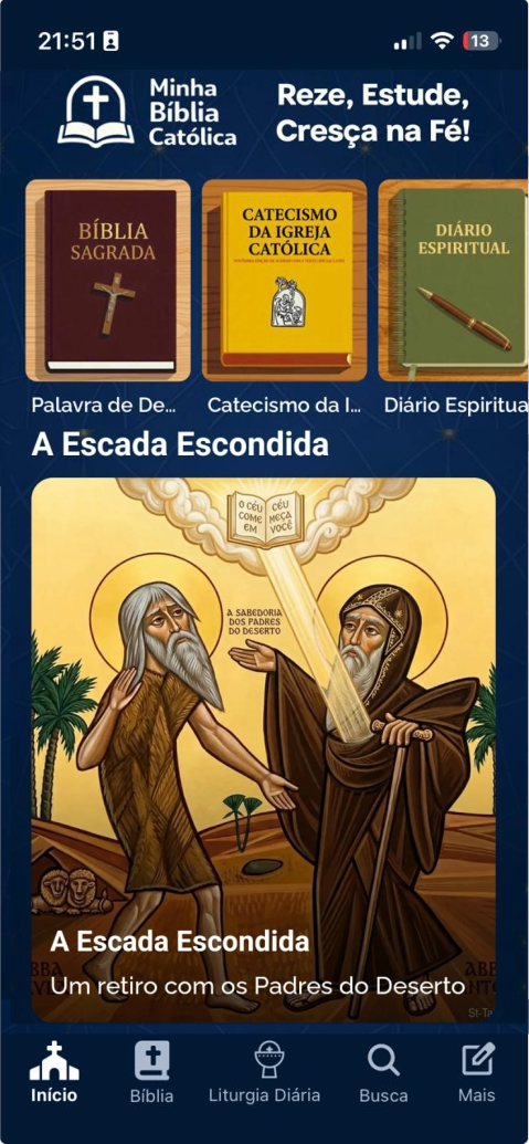 Minha Bíblia Católica — A Escada Escondida