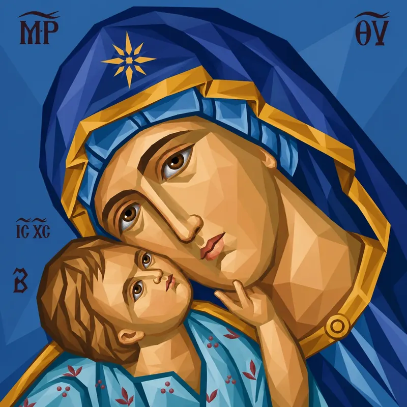 Ícone de Nossa Senhora com o Menino Jesus