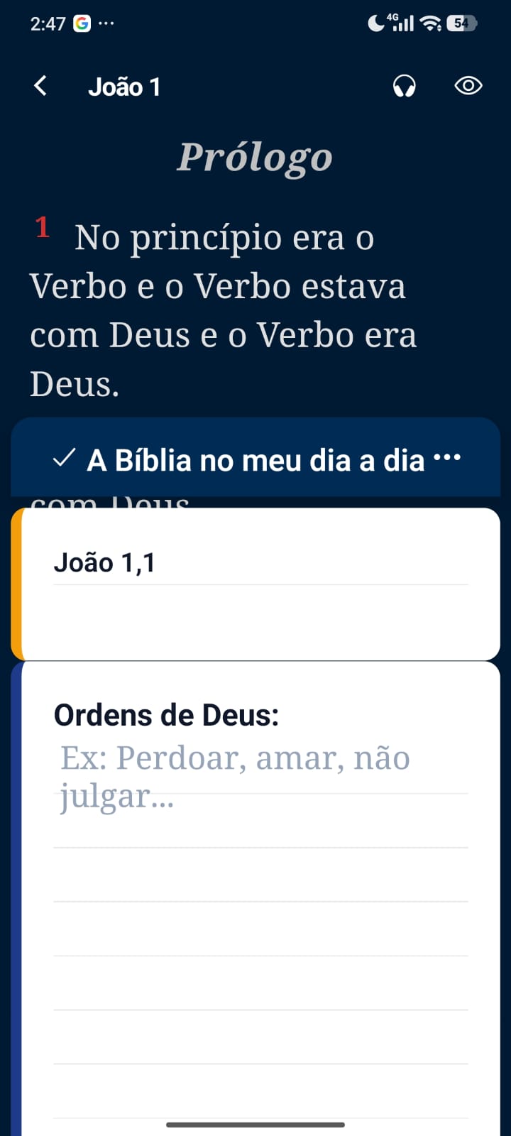 A Bíblia no Meu Dia a Dia