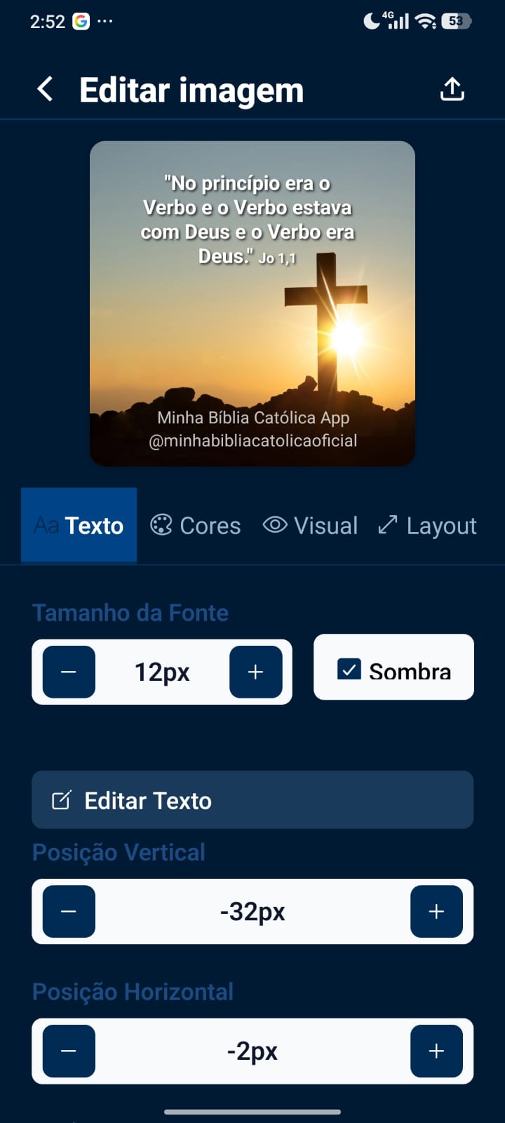 Versículos com Imagem