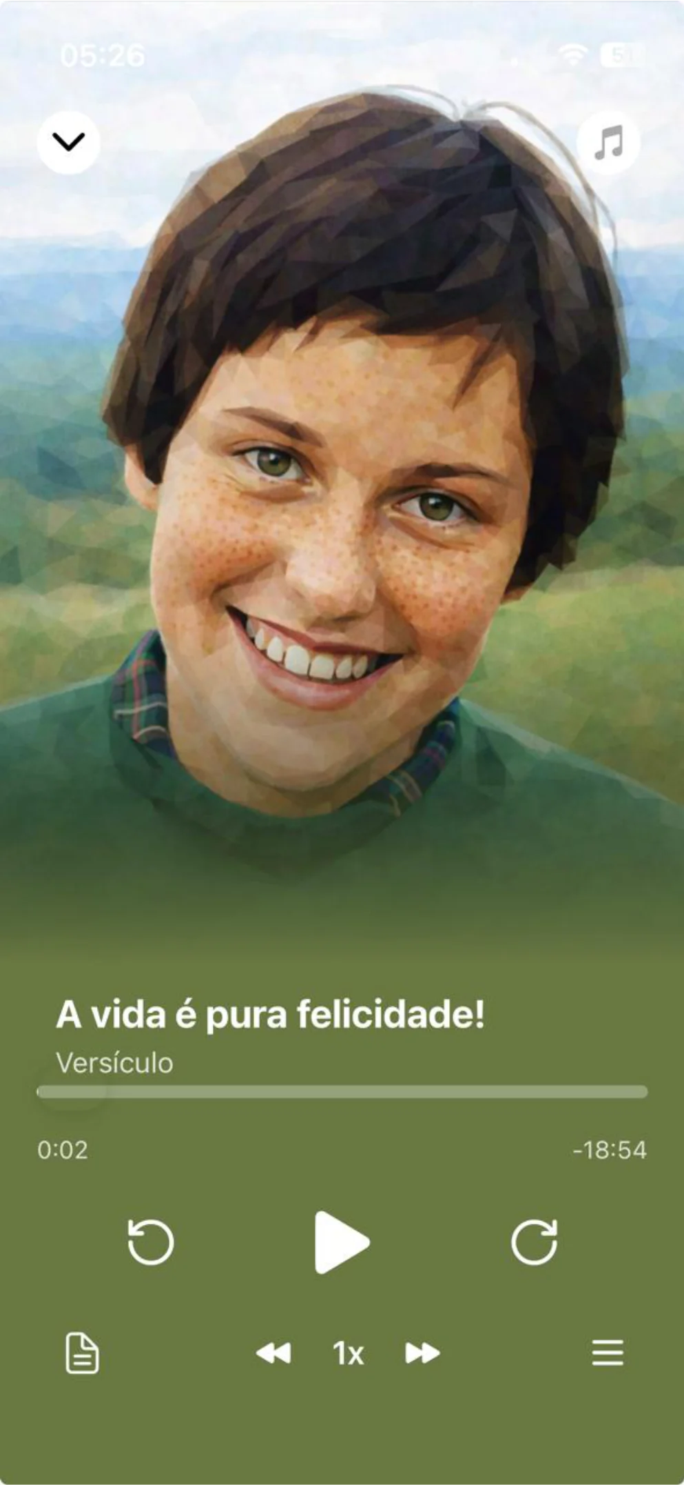 Player — Jovens de Luz