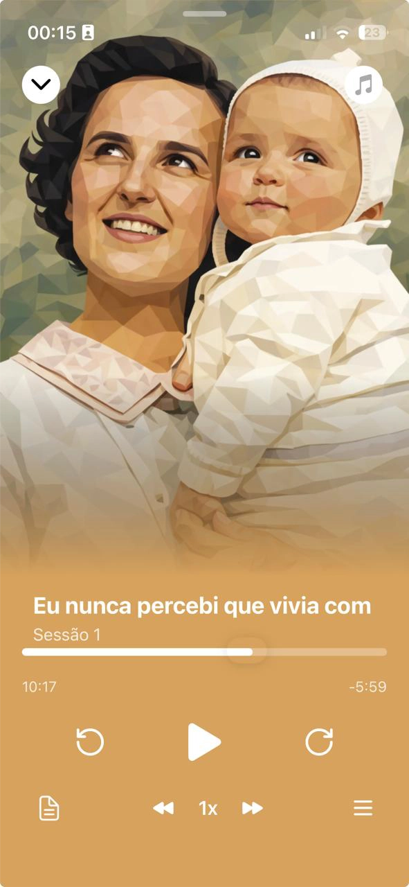 Player — Santa Gianna Beretta Molla, Sessão 1